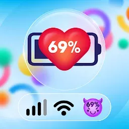Widget de Bateria Emoji cover